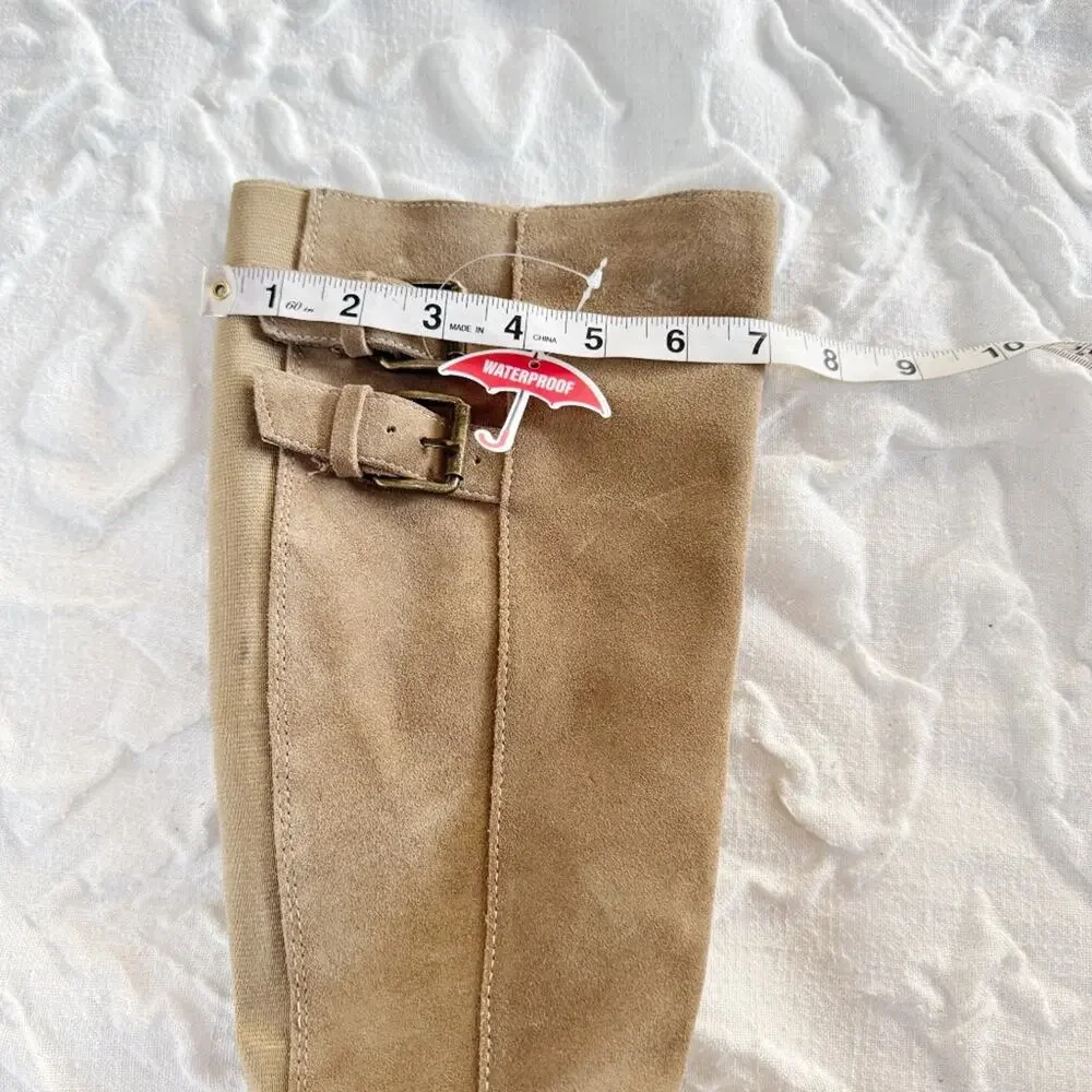 Blondo Reagan Waterproof Knee High Lug Boot Size 6 New